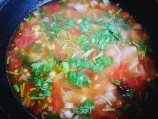 Tomato Sauce Noodle Leaves recipe