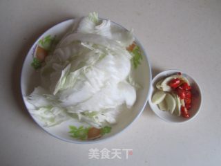 Vinegar Cabbage Stem recipe