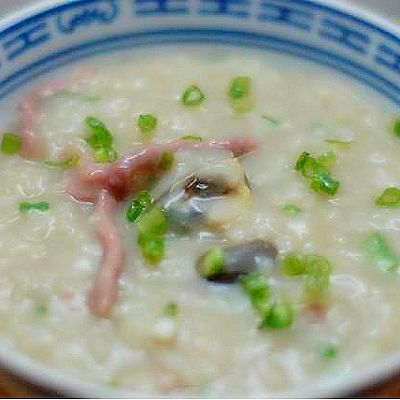 Congee with Preserved Egg and Lean Meat recipe