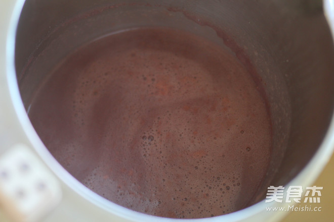 Rose Red Soy Milk recipe