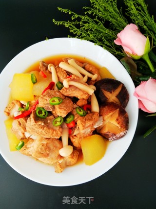 Stewed Pork Ribs with Winter Melon recipe