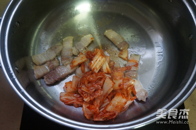 Pork Belly Kimchi Pot recipe