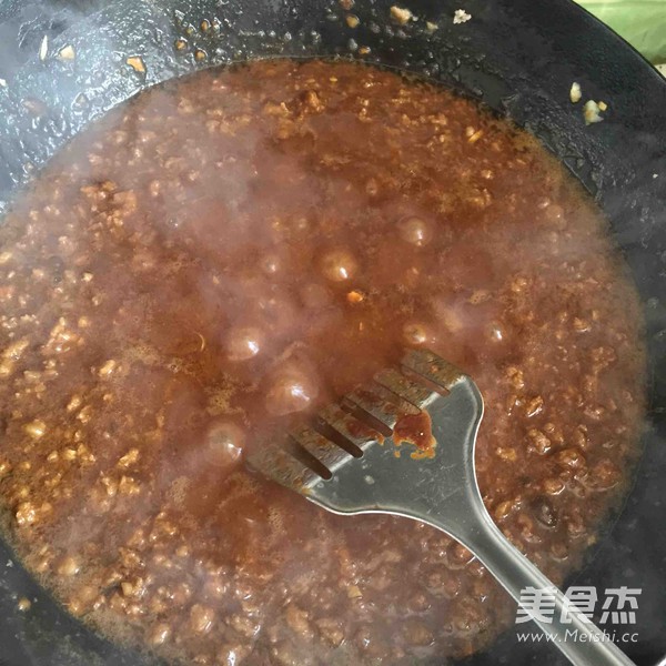 Minced Meat Fried Sauce recipe