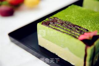 #aca烤明星大赛# Matcha Mousse Cake recipe