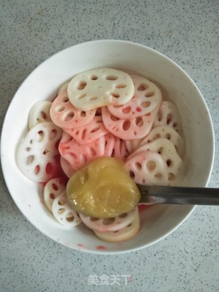 Sweet and Sour Lotus Root Slices recipe