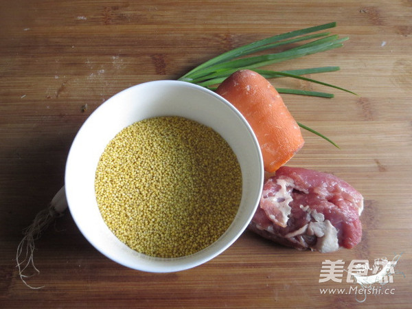 Olive Vegetable Millet Porridge recipe