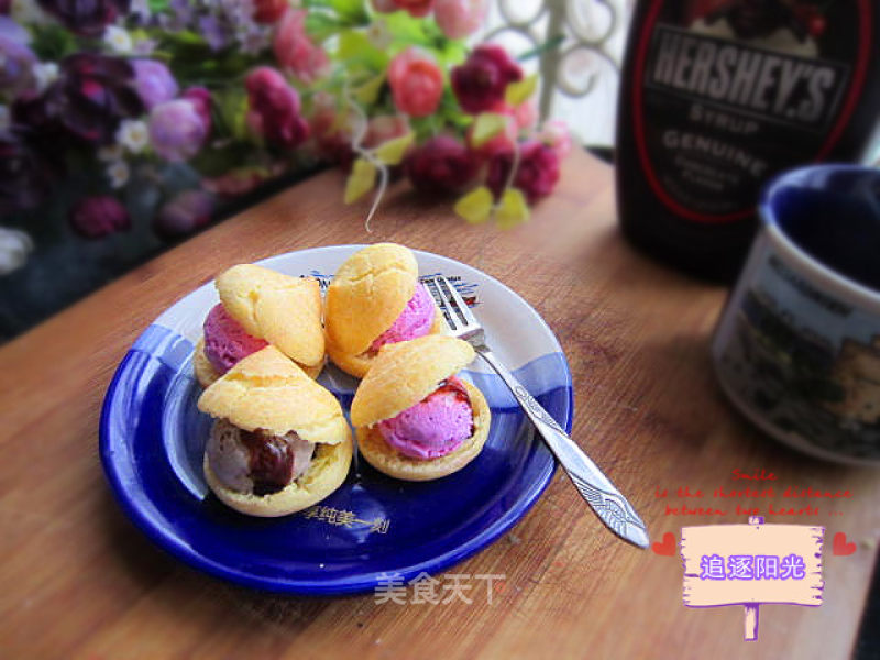 Ice Cream Puffs recipe