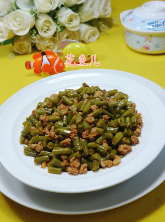 Stir-fried Sour Beans with Minced Pork recipe