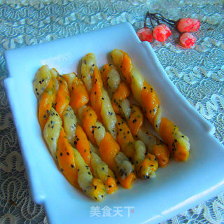 Two-color Sesame Twist recipe