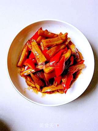 Sweet and Sour Lotus Root Strips recipe