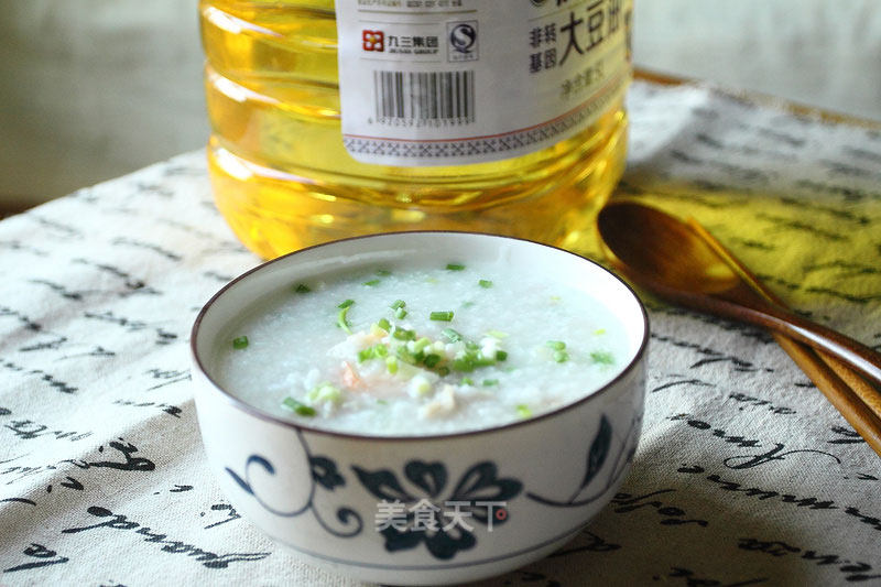 Shrimp and Lean Pork Congee recipe