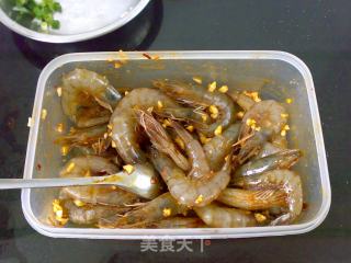 [trial Report of Changdi 3.5 Electric Oven] Grilled Shrimp with Sichuan Spicy Sauce recipe