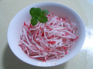 Cool and Refreshing Side Dishes-sweet and Sour Small Water Radish recipe