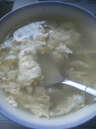 Cabbage Egg Soup
