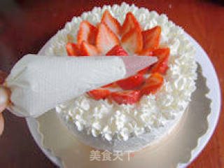 【bai Xue Strawberry Garden Cake】--- Pure Appearance, Soft Heart recipe