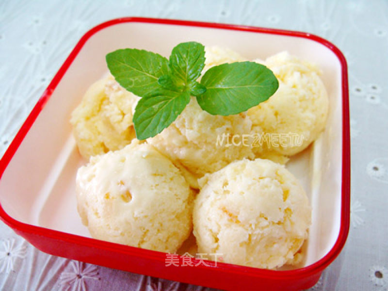 Yuzu Tea Ice Cream recipe