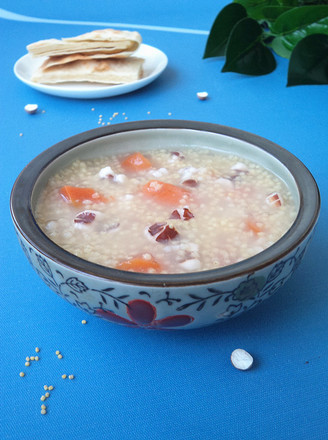 Gorgon Carrot Millet Congee recipe