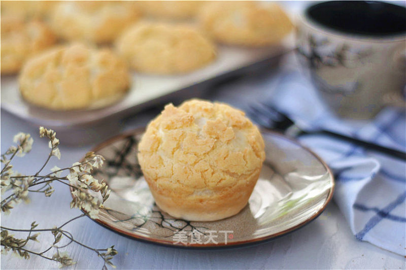 #四session Baking Contest and is Love to Eat Festival#pineapple Mochi Buns recipe