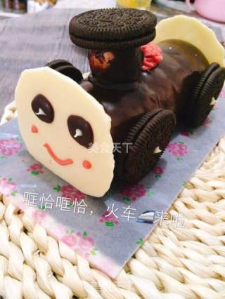 #柏翠大赛#thomas Train Cake recipe