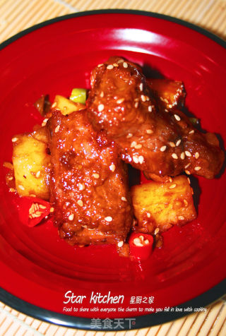 【private Tofu Sweet and Sour Spare Ribs】sweet and Sour Spare Ribs recipe