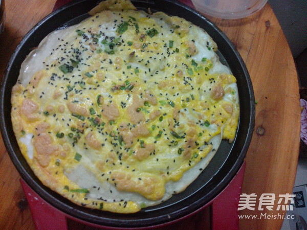 Scallion Sesame Omelette recipe