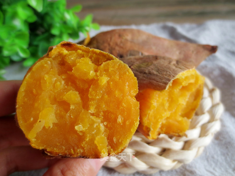 Fragrant Glutinous Roasted Sweet Potatoes recipe