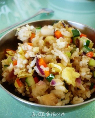 Choi Vegetable Fried Rice recipe