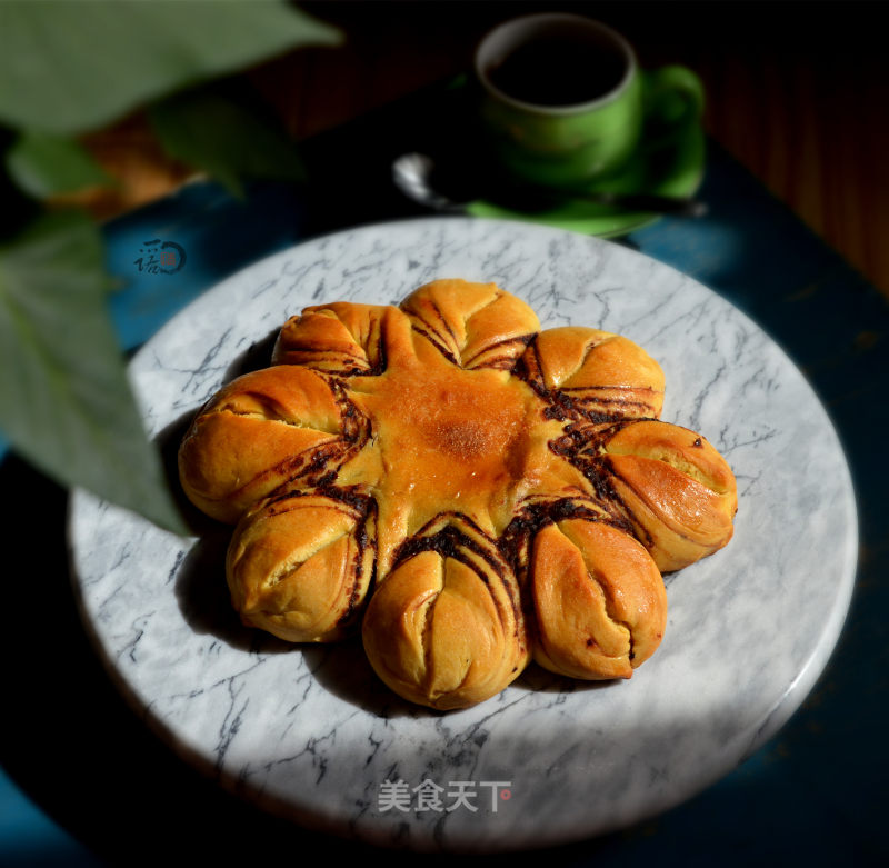 #四session Baking Contest and is Love to Eat Festival# Bean Paste Filling Pattern Bread recipe
