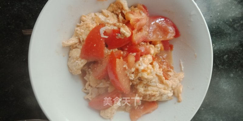 Tomato Scrambled Eggs recipe