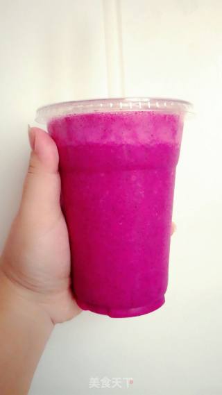 Pitaya Red Milk Juice recipe