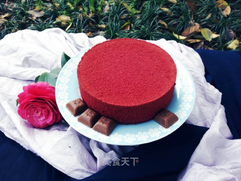 # Fourth Baking Contest and is Love to Eat Festival#fluff Marshmallow Red Velvet Chiffon Cake recipe