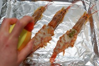 Cheese Baked Argentine Red Shrimp recipe