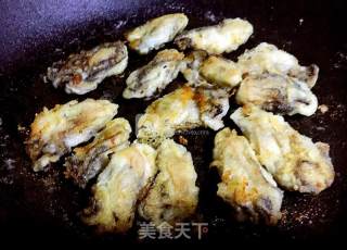 Fried Oysters on Iron Plate recipe