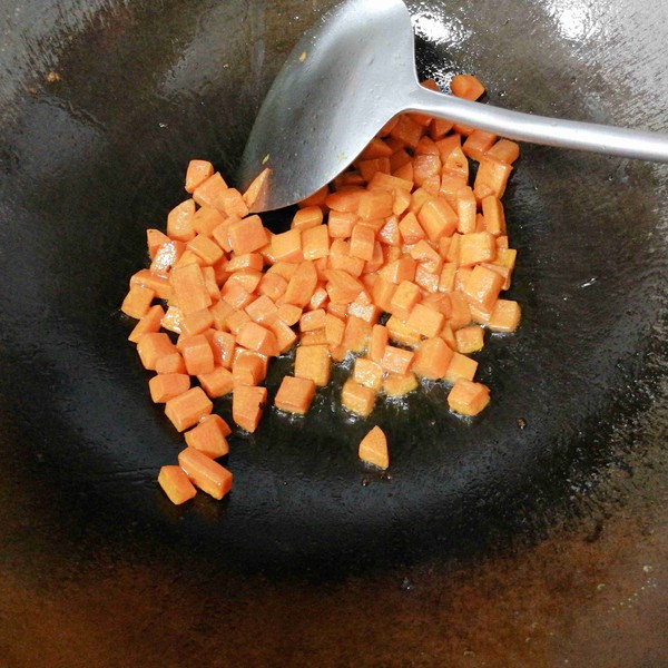 Stir-fried Chicken Drumsticks with Curry Carrots recipe