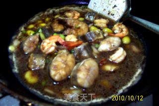 "golden Hook Ginkgo Fishing for Eastern Shark" Family Banquet Braised Seafood Dishes recipe