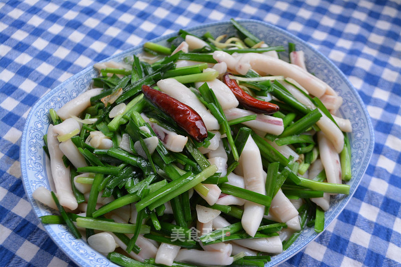 Fried Squid with Chives