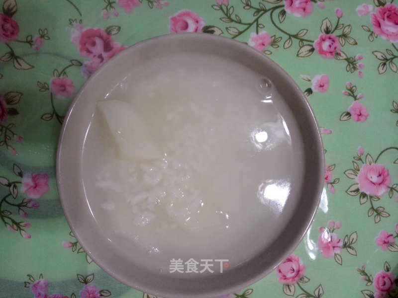 Green Cabbage Congee recipe