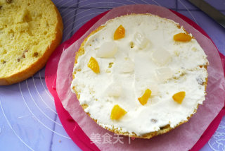 Fruit Cream Cake recipe