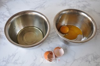 Six-inch Two-egg Hollow Chiffon recipe