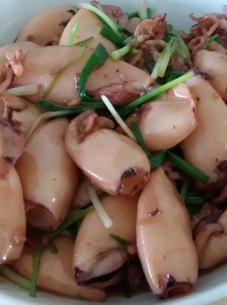 Scallion Fried Squid recipe
