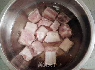 Steamed Pork Ribs with Lotus Spice Powder recipe