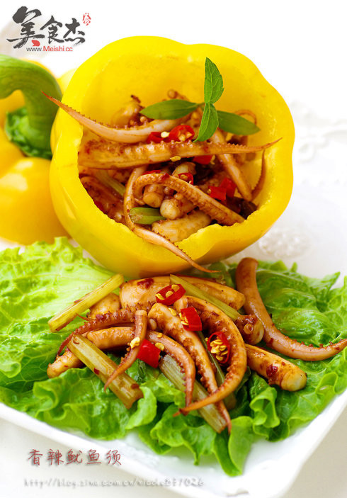 Spicy Squid Whisk recipe