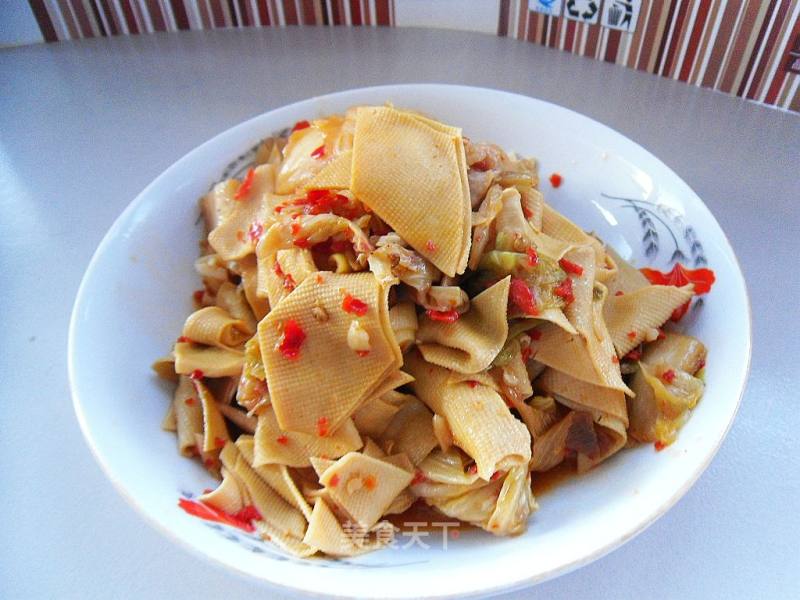 Spicy Cabbage Roasted Bean Curd recipe