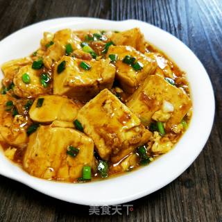 Shrimp Braised Tofu recipe