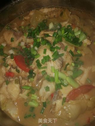 Sauerkraut Fish with Tomatoes recipe