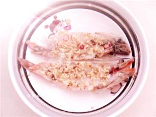 Steamed Prawns with Garlic Xo Sauce recipe