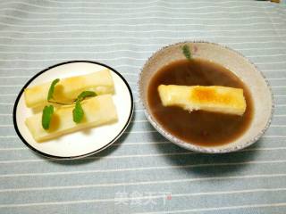 Japanese Rice Cake and Red Bean Soup recipe