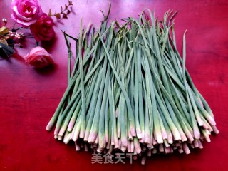 Steamed Garlic Stalk Tail recipe