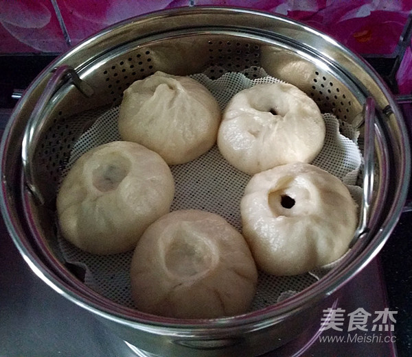 Red Bean Paste Buns recipe