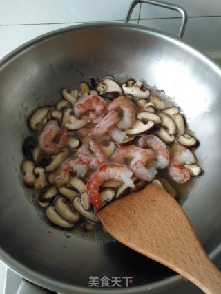 Shrimp and Shiitake Mushrooms recipe